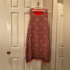 Sleeveless Trapeze Dress Size XL